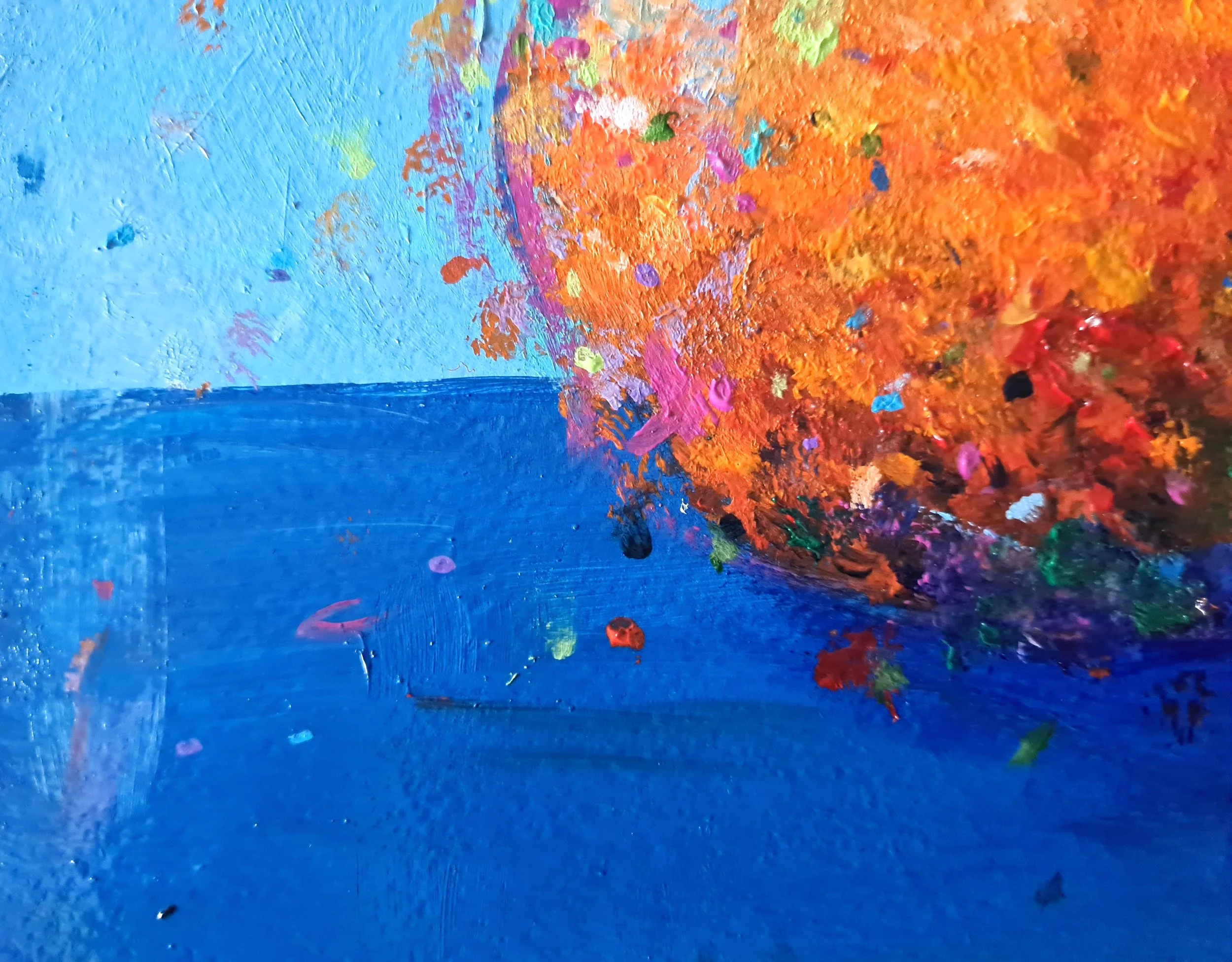 colourful still life painting