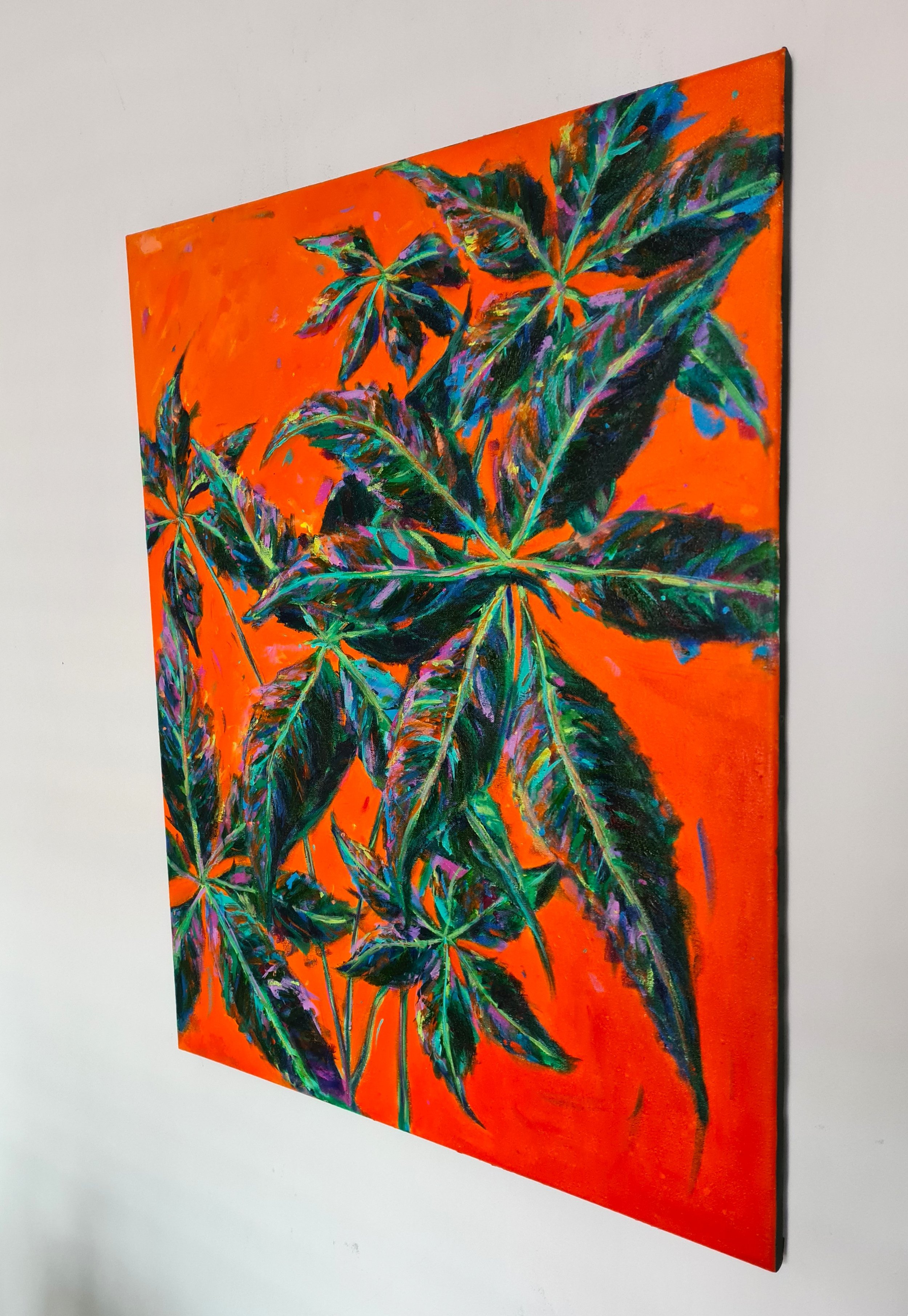 orange and green art