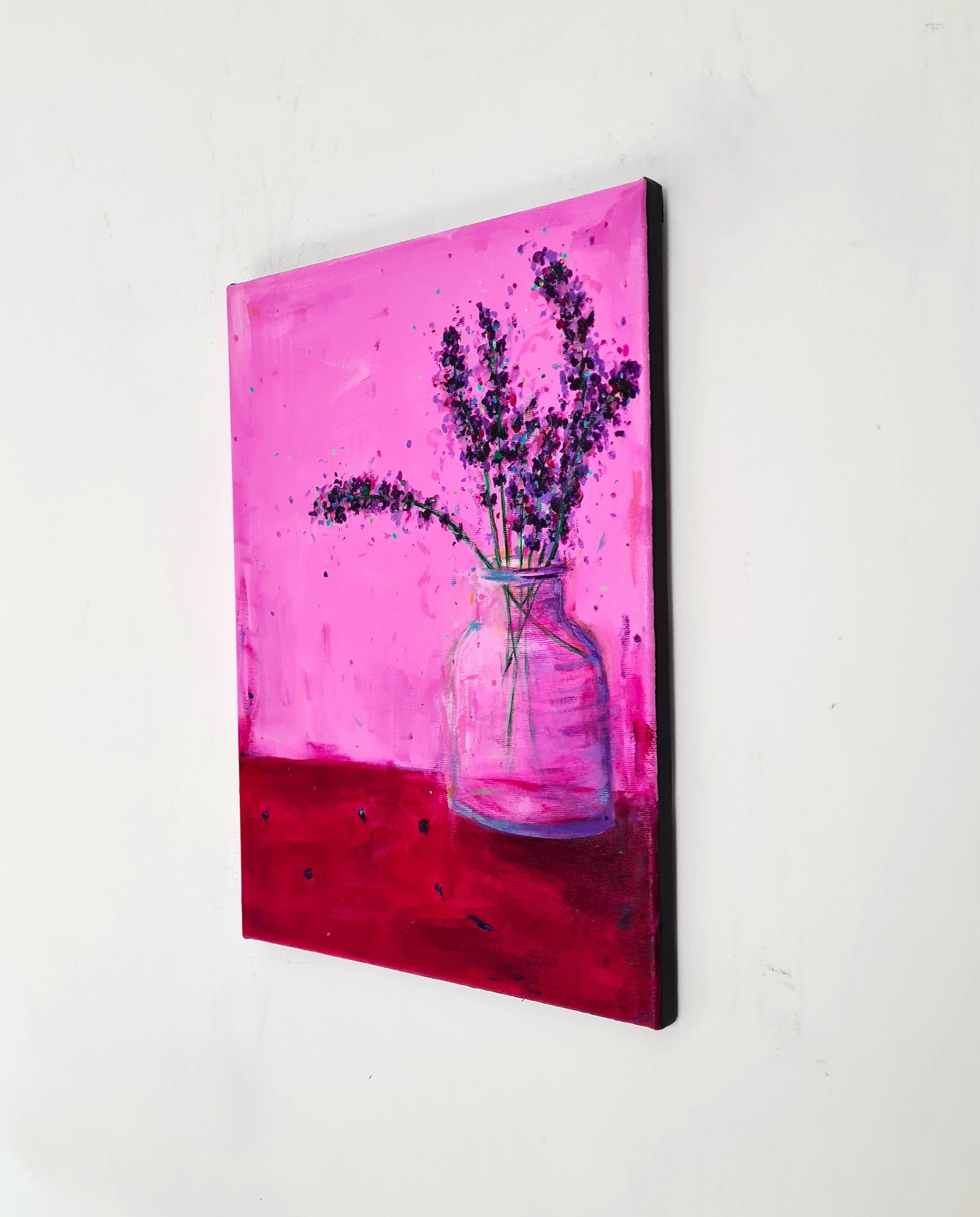 colourful flower painting