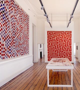 Anni Albers Camino Real and Red Meander by Christopher Farr