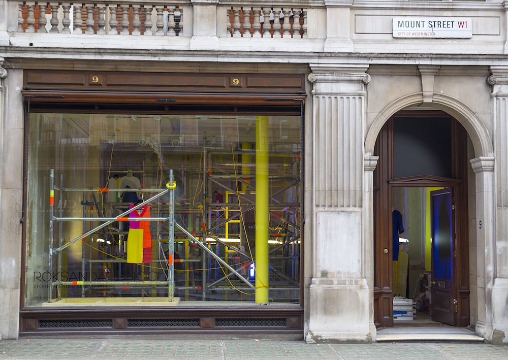 Albers X Roksanda Collection in Roksanda Window on Mount Street, London, UK