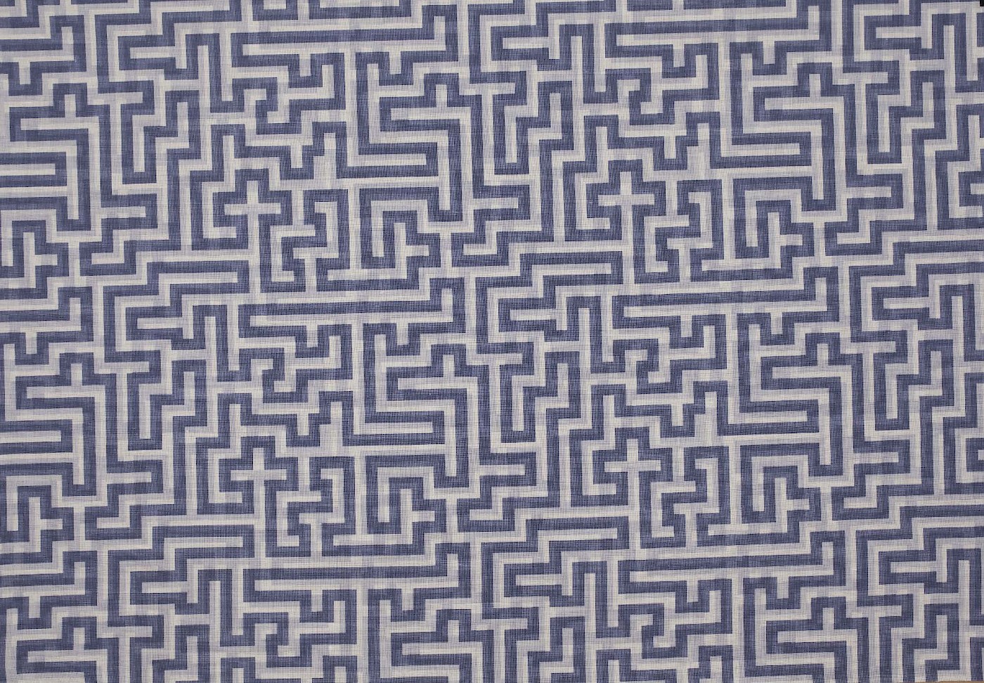 Anni Albers Meander: Indigo