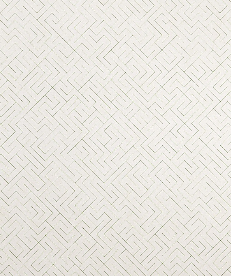 Anni Albers Triangulated Wallpaper: Grass