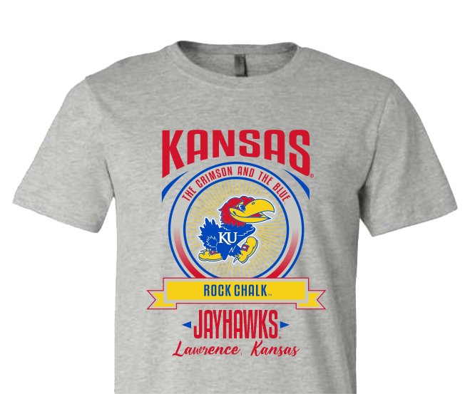 skræmt udslæt Jane Austen Kansas Jayhawks Shirt of the Month Club - Officially-Licensed T-shirts,  long-sleeves & hoodies — College Shirt Clubs by The Fan Stop