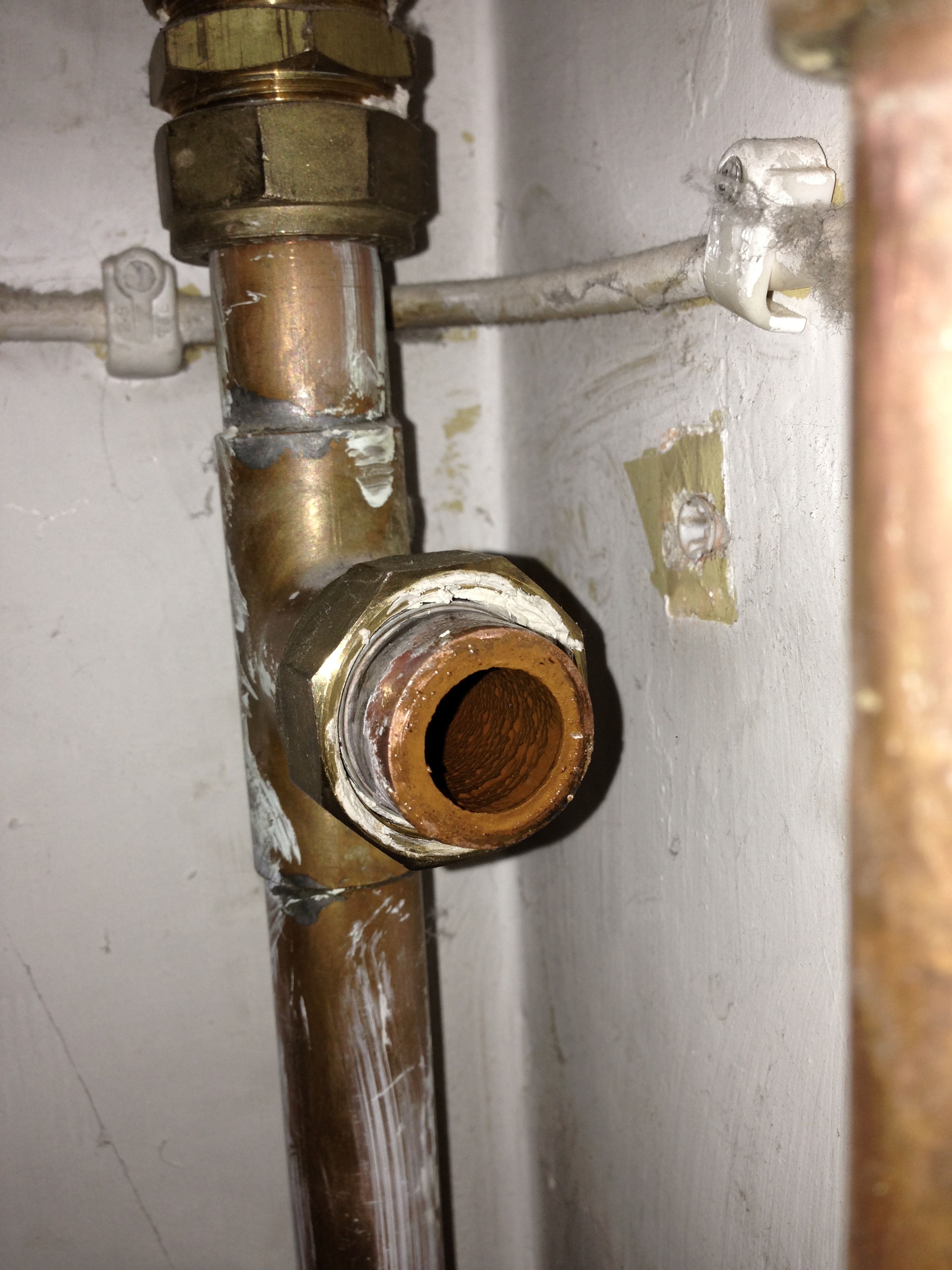 Powerflush - Before chemcial powerflush.JPG