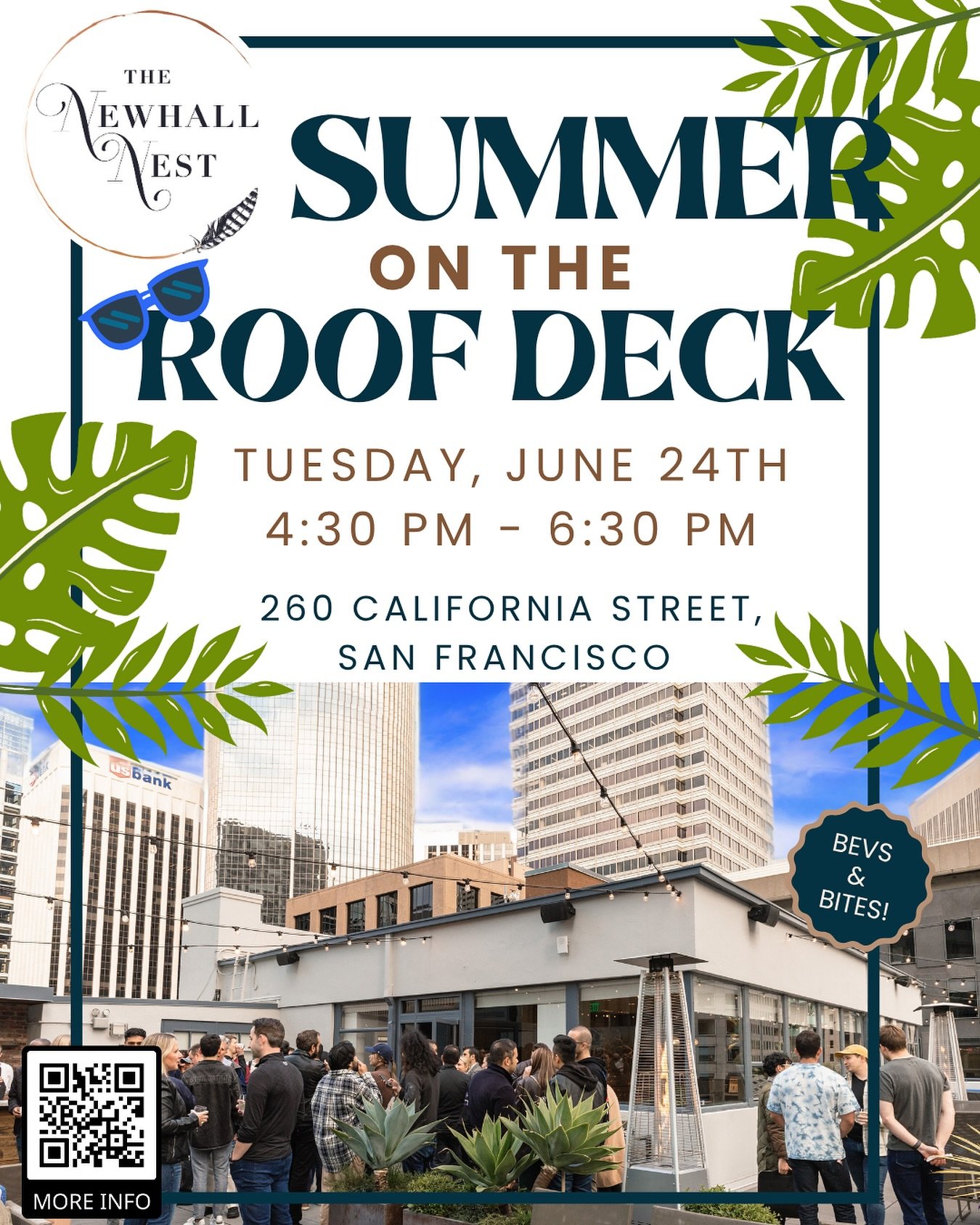 UPDATE: Please note that the time for our upcoming Open House has changed! 
New Time: 4:30 - 6:30pm

Come celebrate the start of summer on our roof deck!! 🌆🎶🌞 Join us for for a free Open House on Tuesday, June 24th from 4:30 to 6:30 PM.

Enjoy app