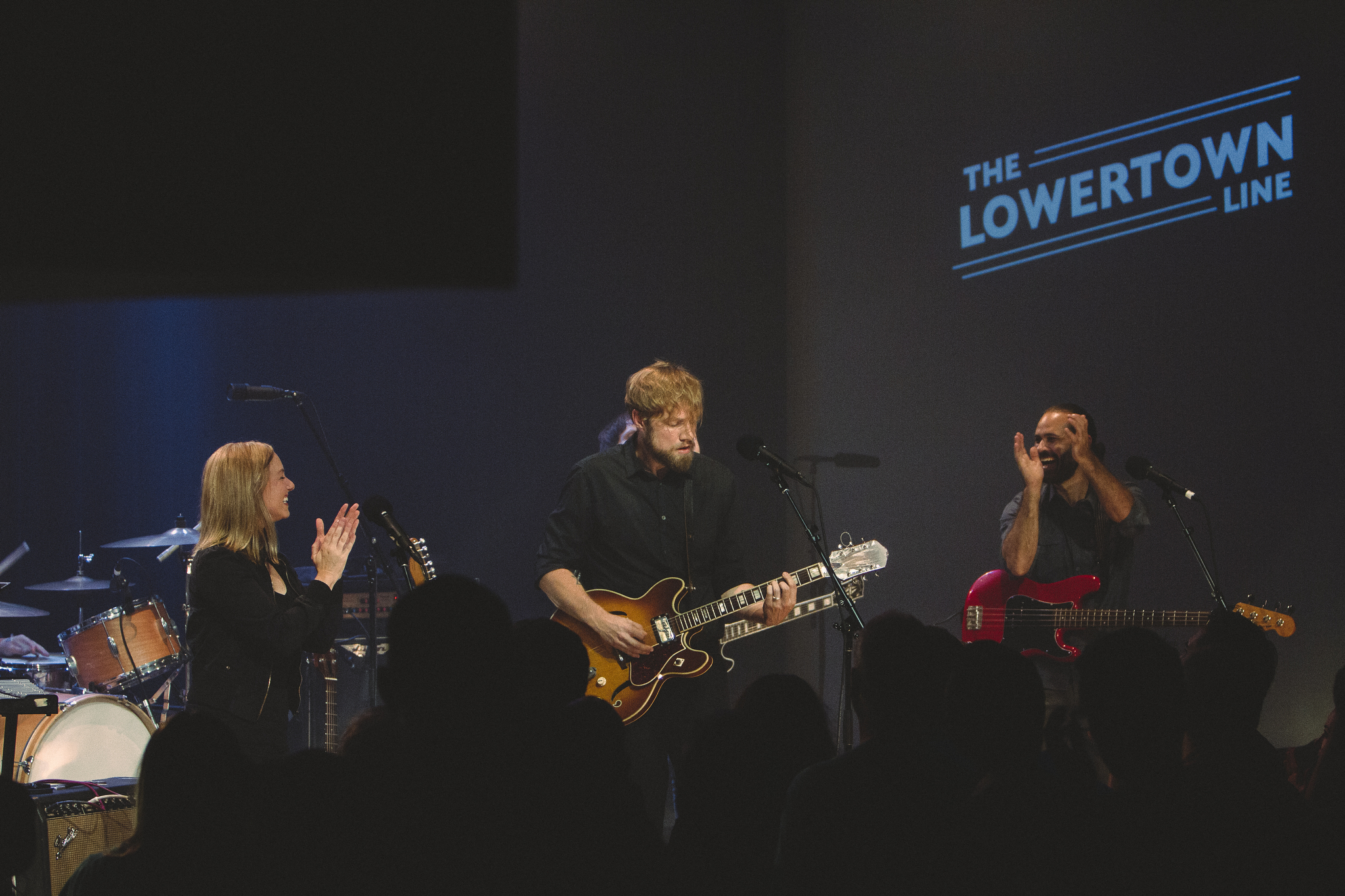 Minneapolis music photography Communist Daughter taping of the Lowertown Line