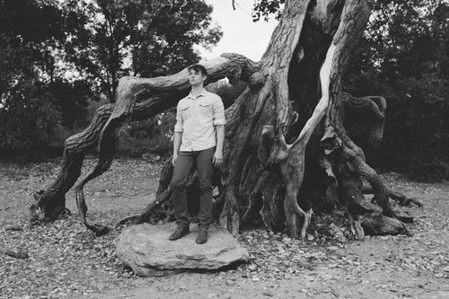 Promo photos for Minneapolis musician Chris Koza of Rogue Valley