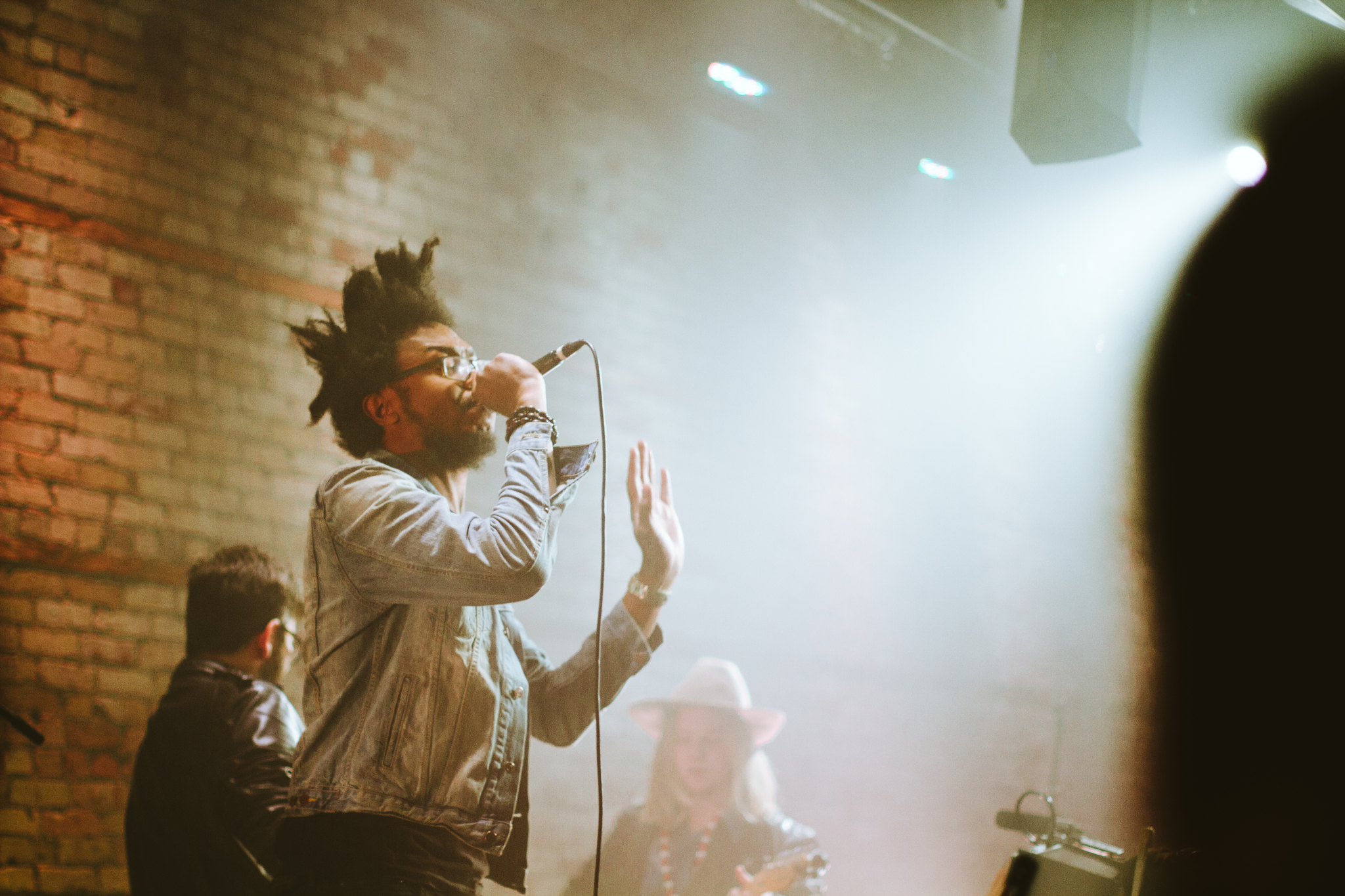 Photos of Minneapolis band Black Diet for PBS program the Lowertown Line
