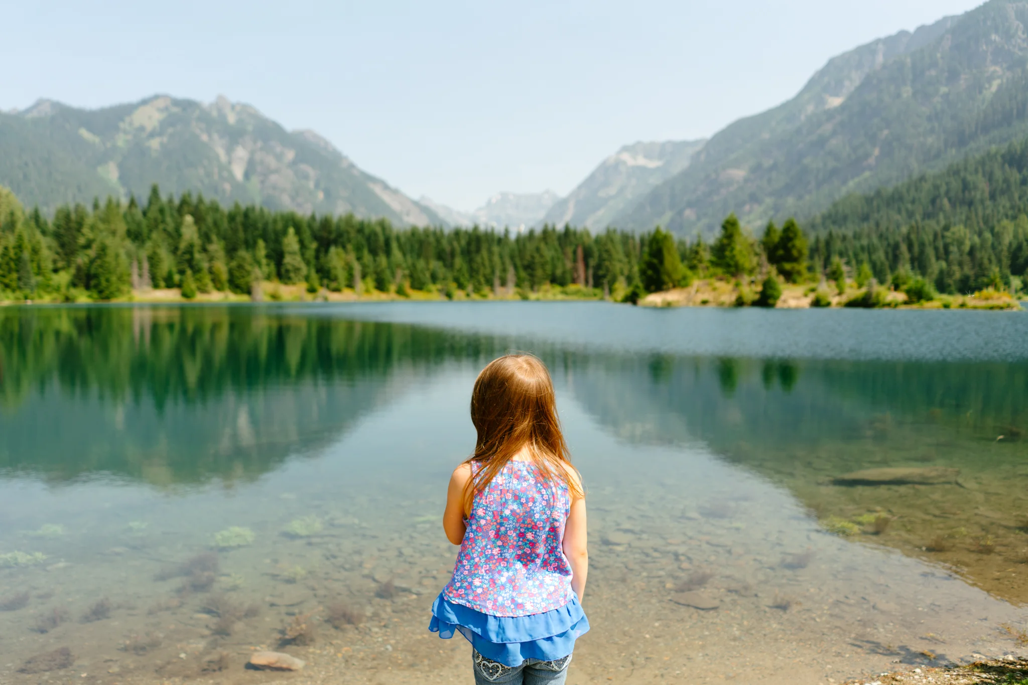 Gold Creek Pond Children's Lifestyle Photography