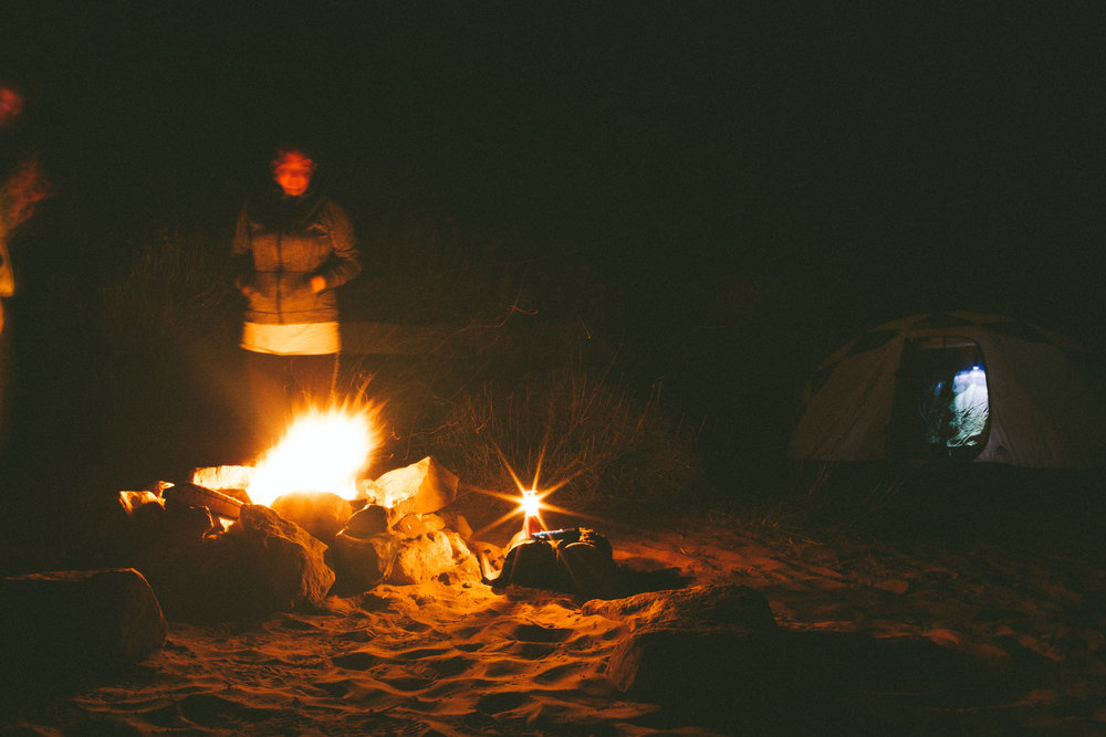 Van Life Couple Camping in Moab, Utah