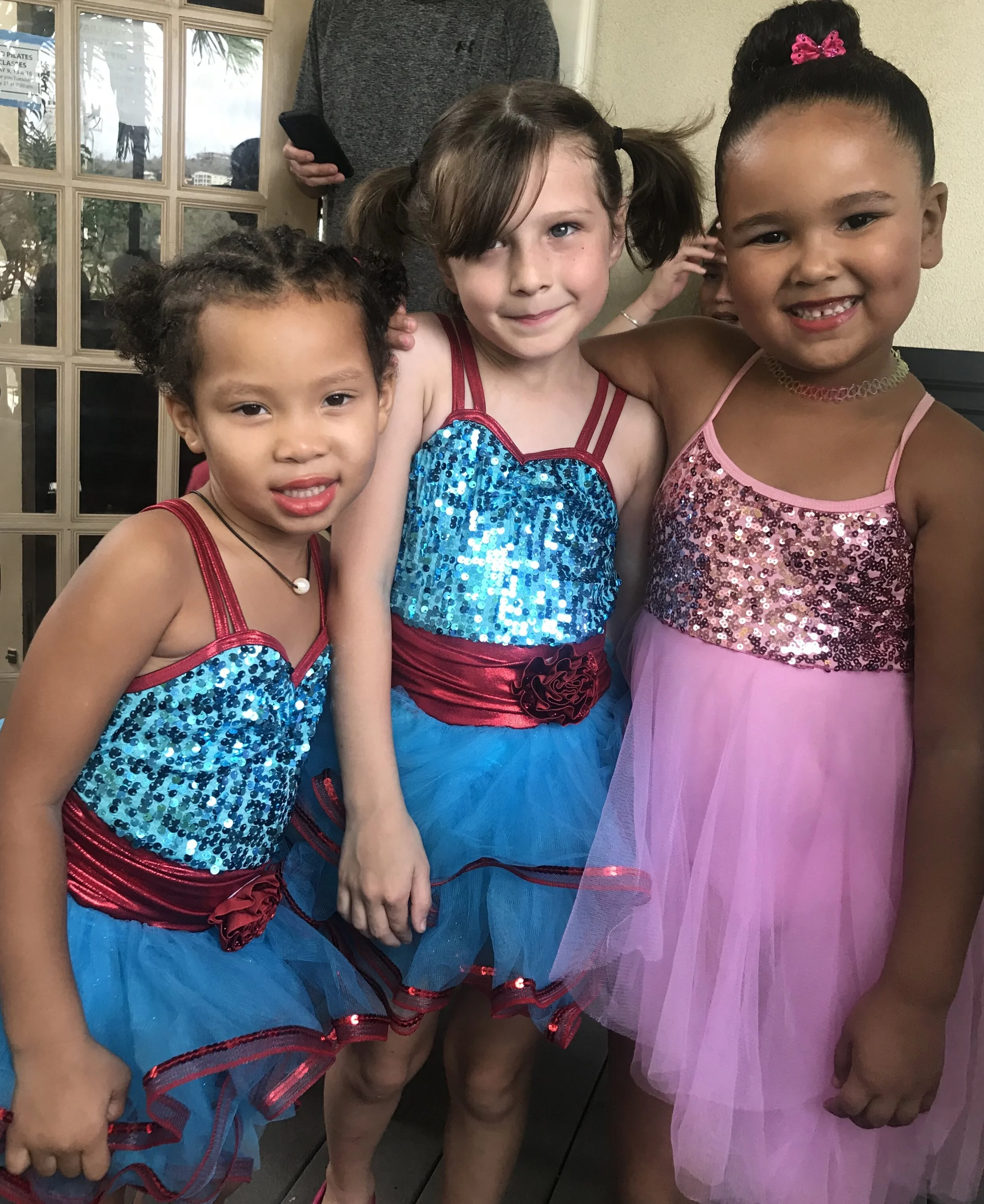 Tiny dancers at St. John School of the Arts.