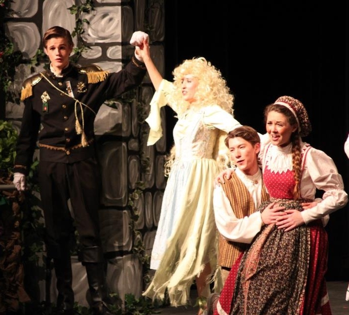 Chandler as Baker's Wife in Into the Woods (2013)