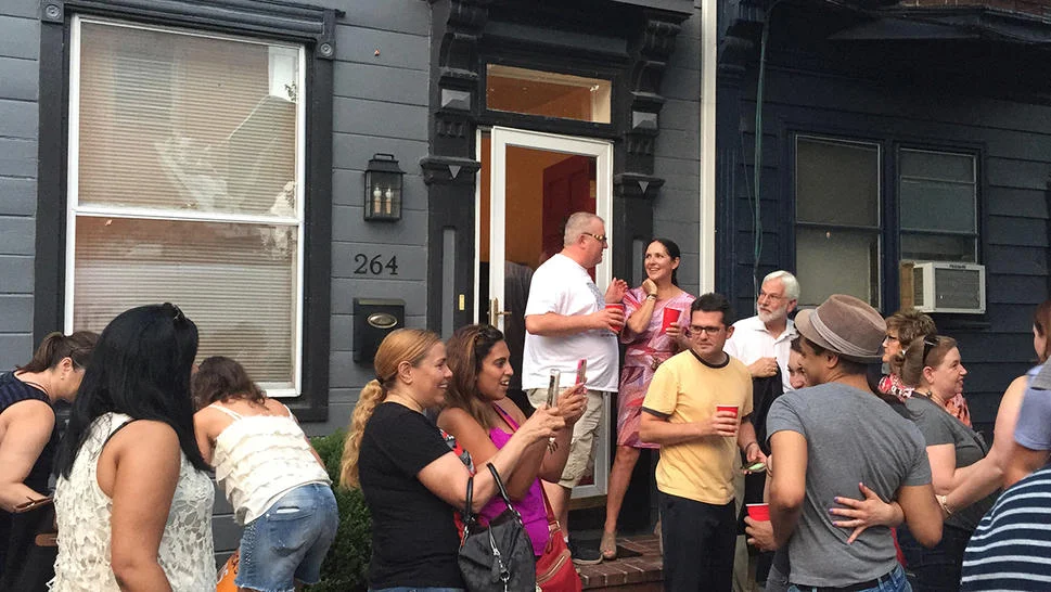When Hillary Clinton Rallies on Your Block, You Throw a Party