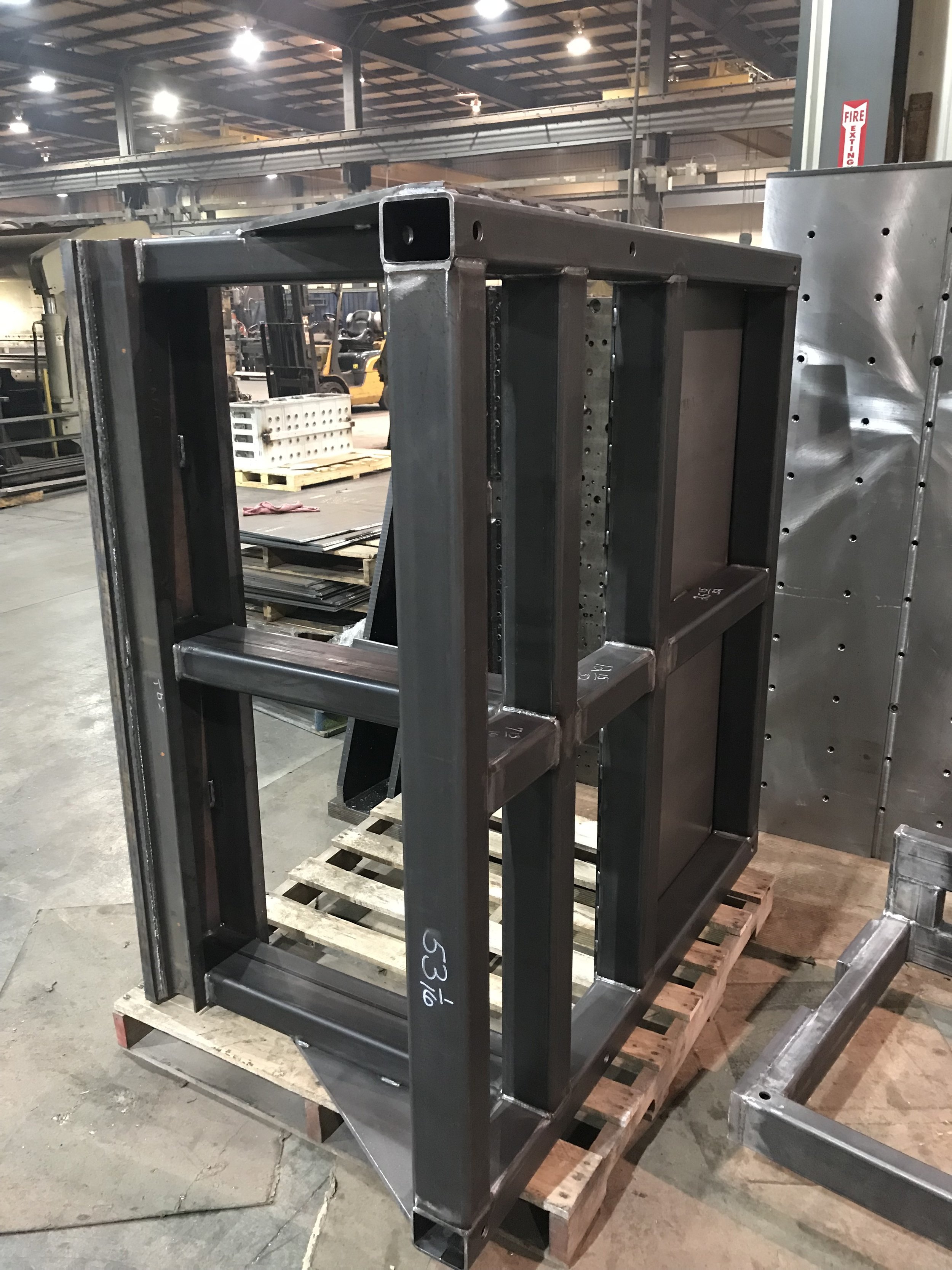 Welded frame ready for machiningB; 14 FEB 2019.jpg