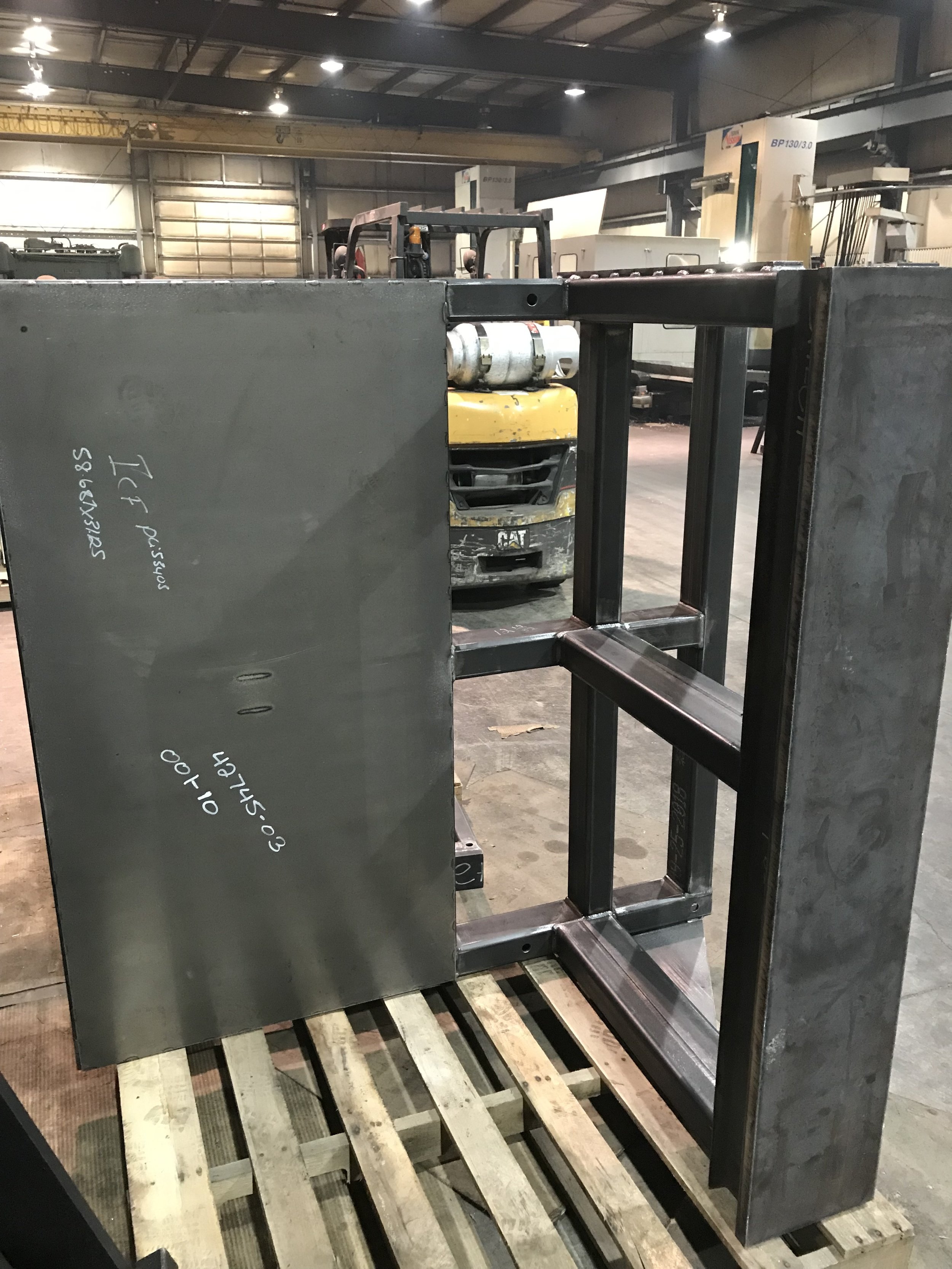 Welded frame ready for Machining B ; 14 FEB 2019.jpg