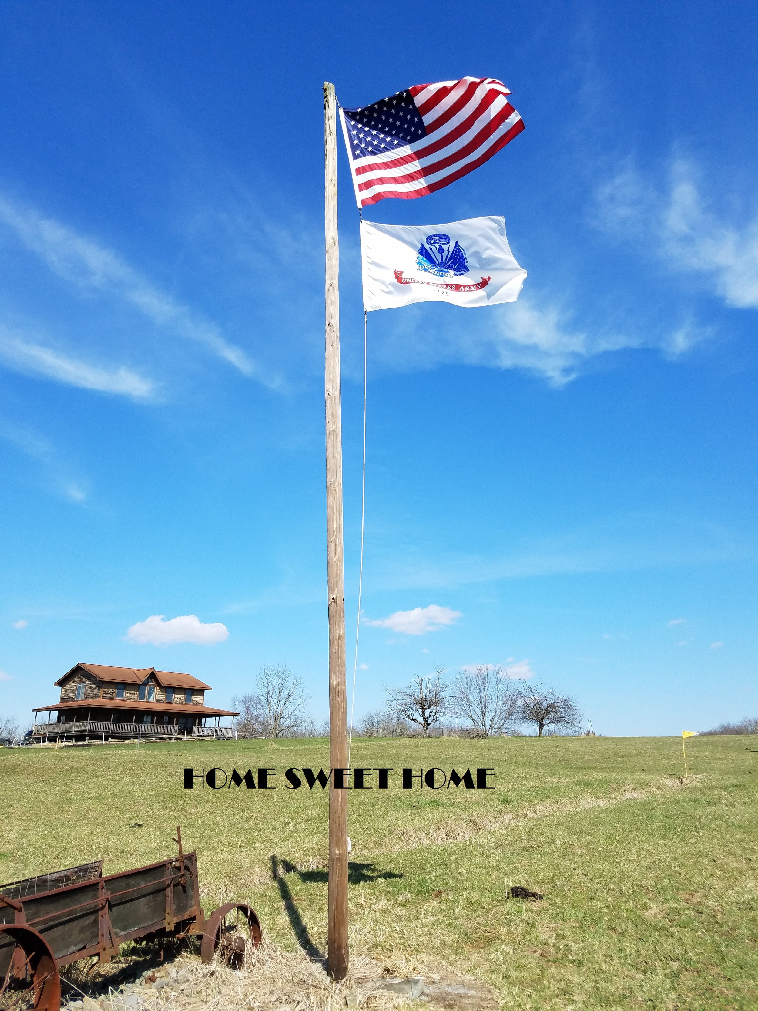 Great US Army flags;HOME SWEET HOME.jpg