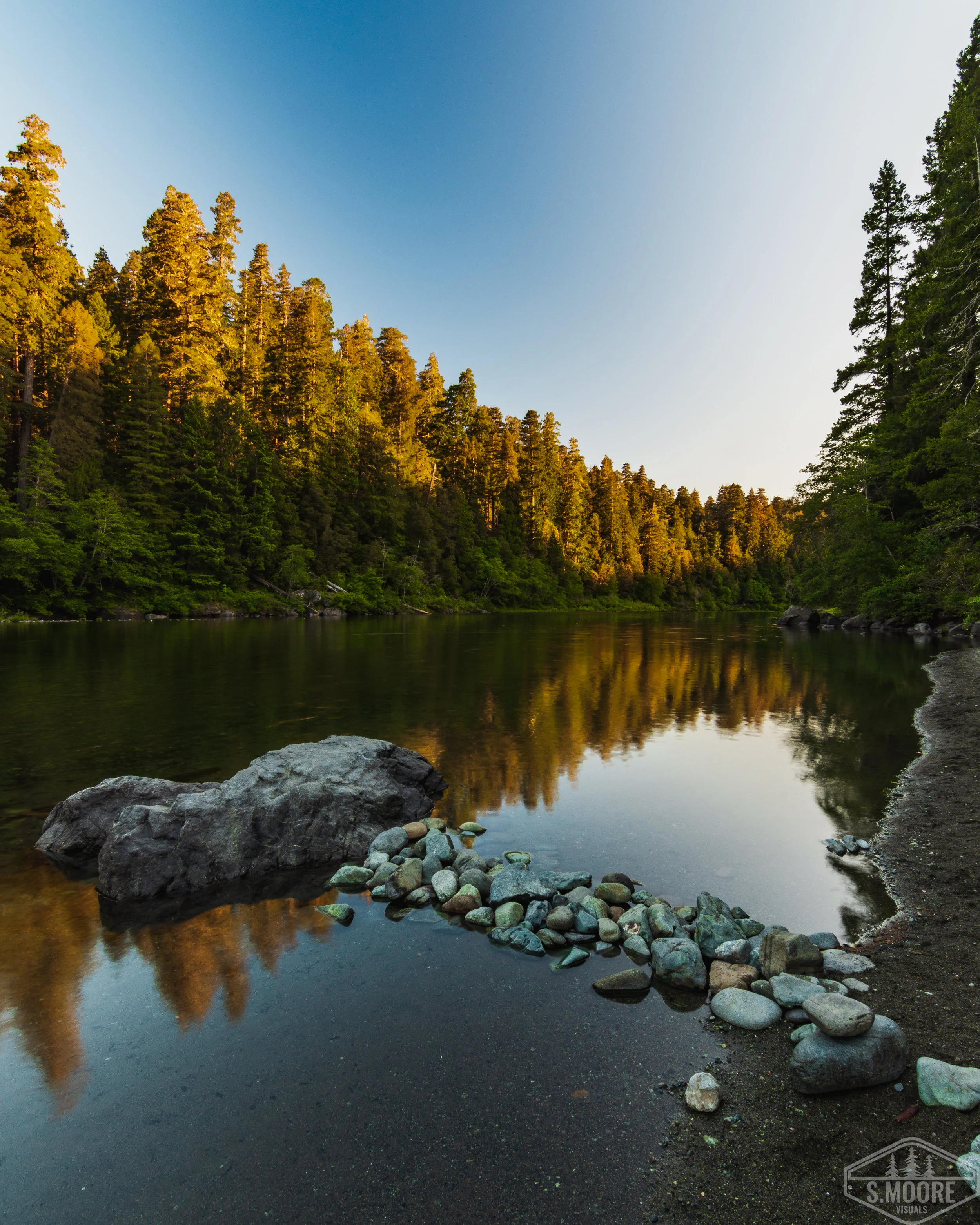Sunrise on the Smith River