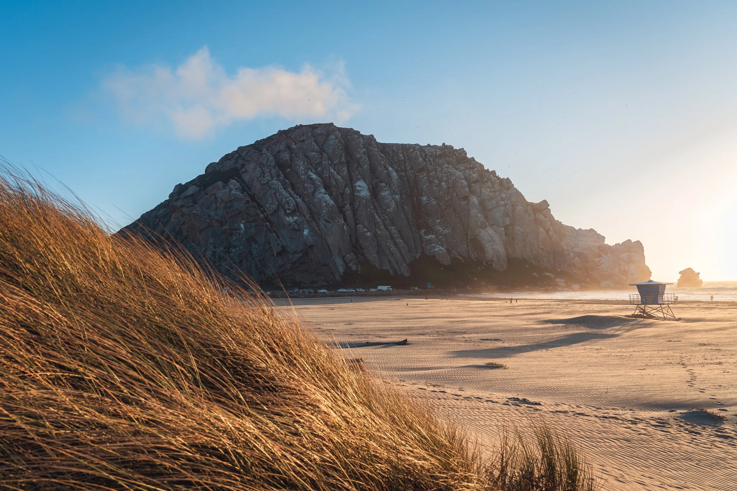 Morro Rock Beach, Morro Bay, CA