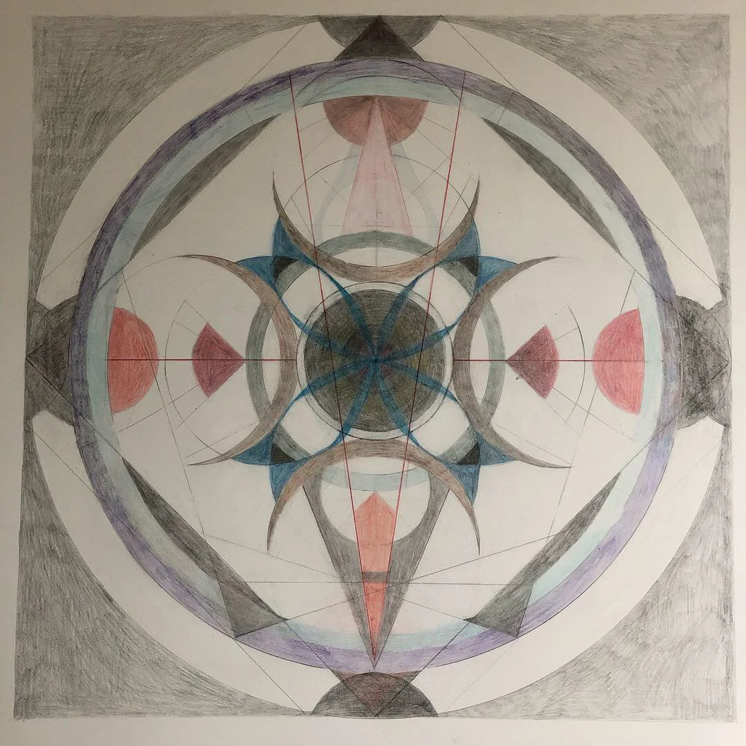 Germination Time #2, 2019. Pencil on Paper