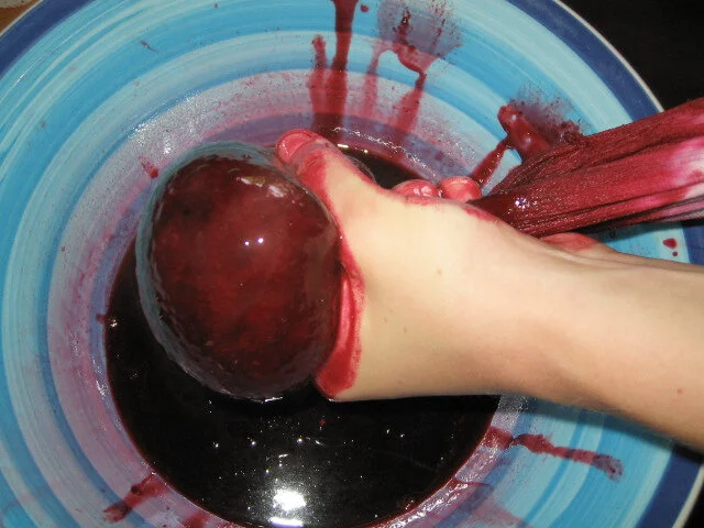 Making Blackberry Ink
