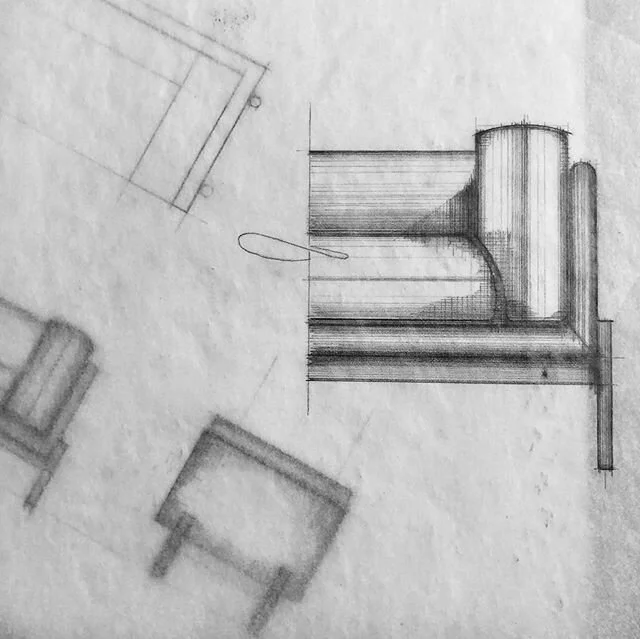 Happy Mother&rsquo;s Day. Concept sketches of Mae sofa for @radnor.co, named after my grandmother.