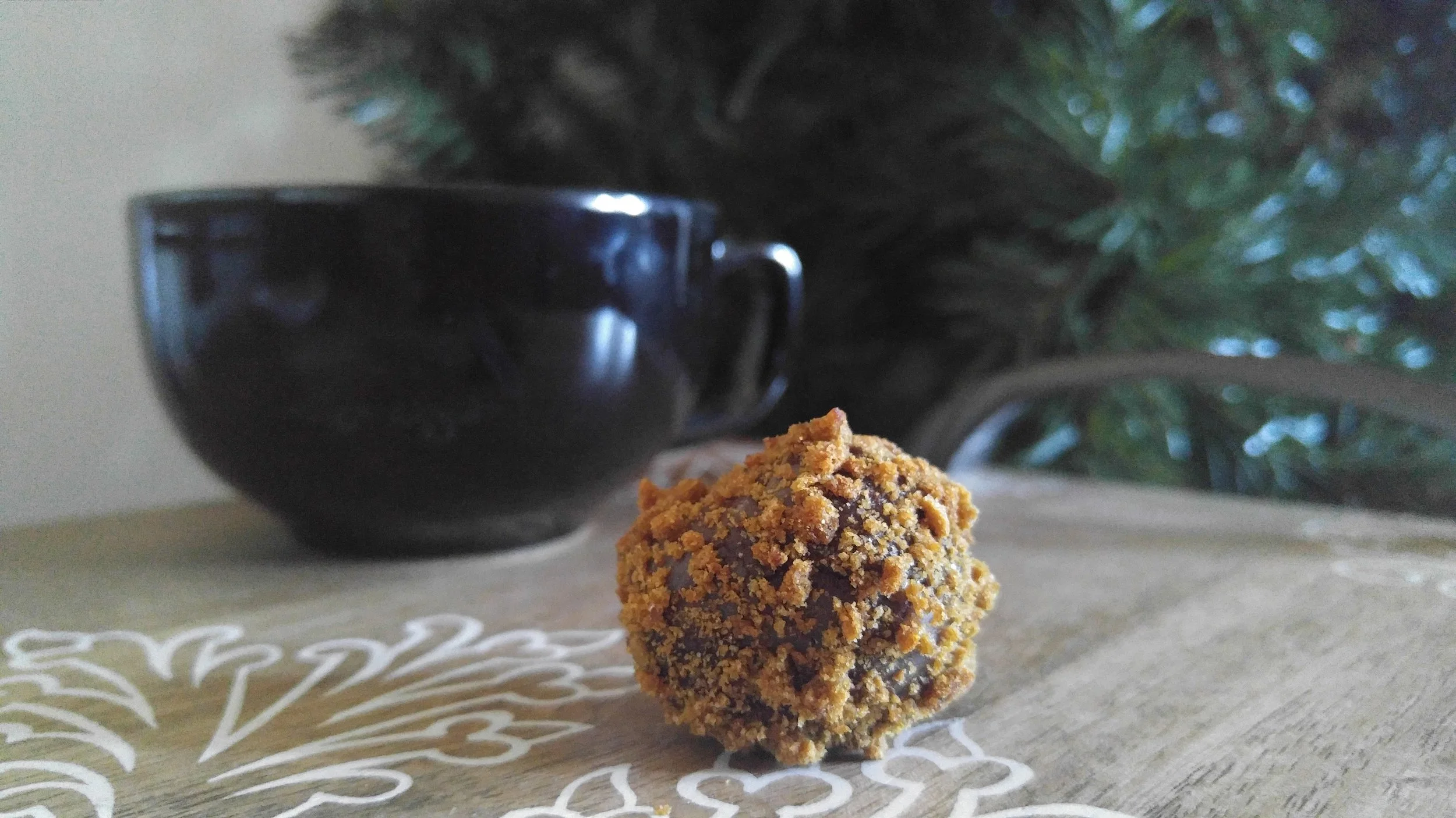 Vegan Truffles Dark Chocolate Gingerbread
