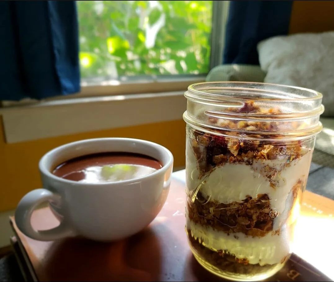 Drinking chocolates can be enjoyed anytime of day but I prefer to begin the day on a high note! Paired with my homemade granola, this was my first experiment with making champurrado before my shop opened. It was a delightful rookie cup and catapulte…