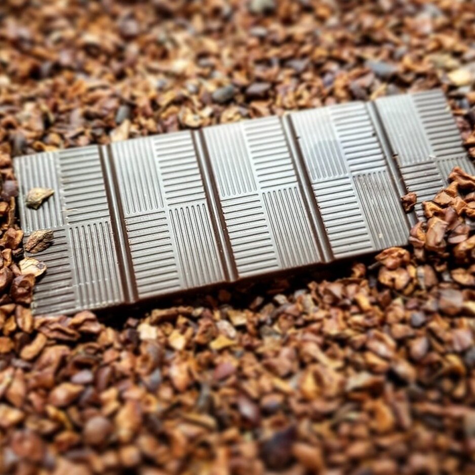 I Ground Cocoa Nibs into Chocolate Liquor for 24hrs 