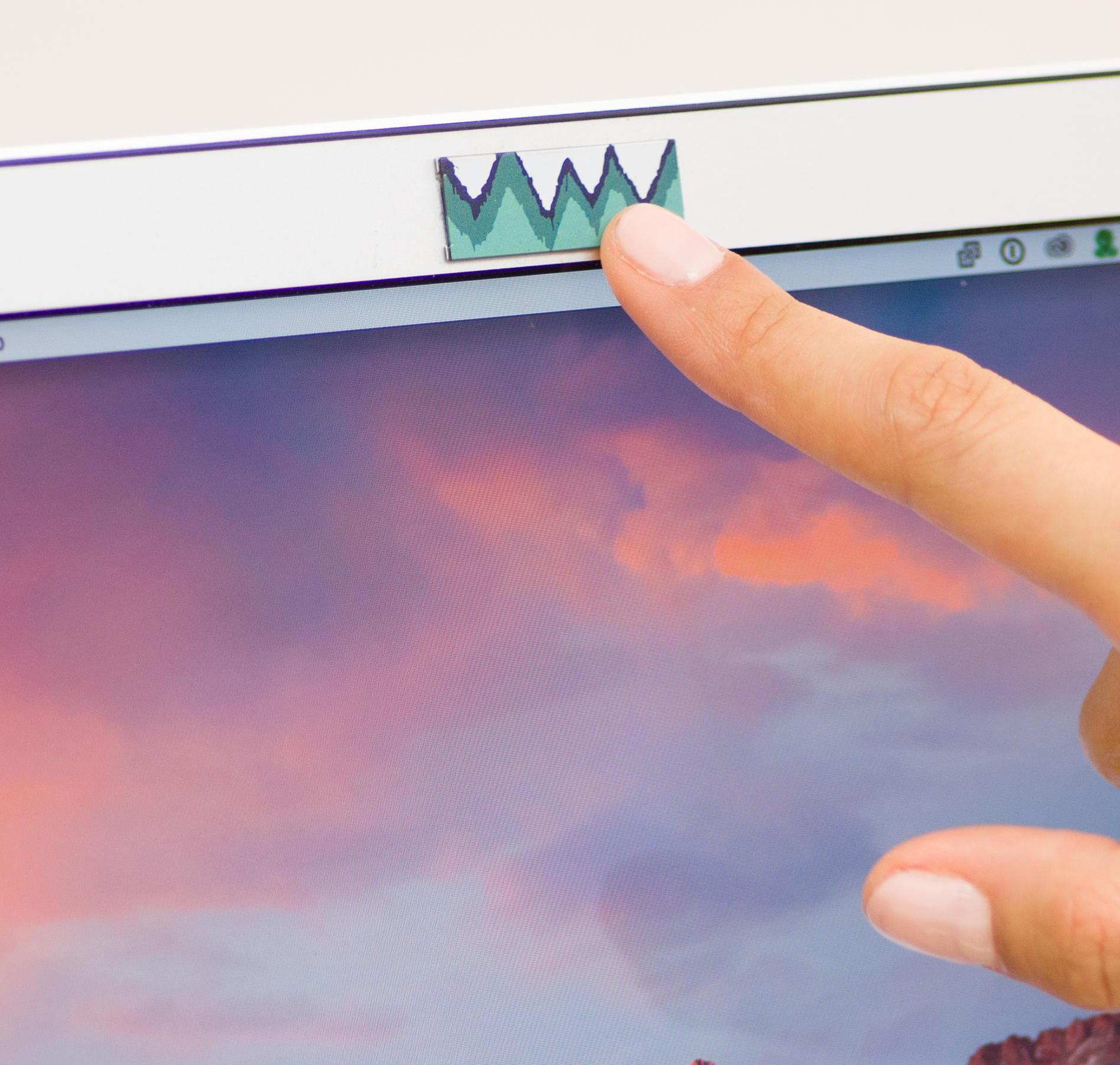 Webcam Cover, Paint Drop