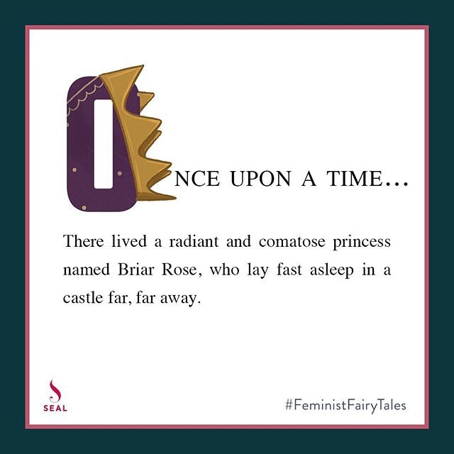 We&rsquo;re gonna be rolling out some first lines from book chapters and kicking it off with a comatose princess! 👑 #feministfairytales