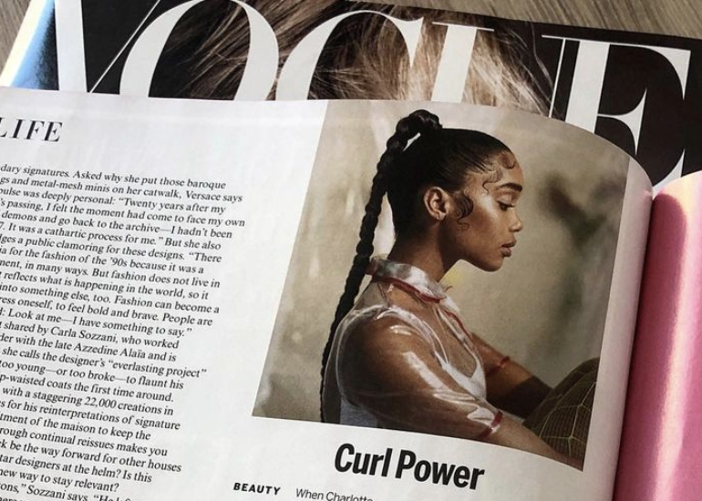 VOGUE September 2019 Issue x Curl Power