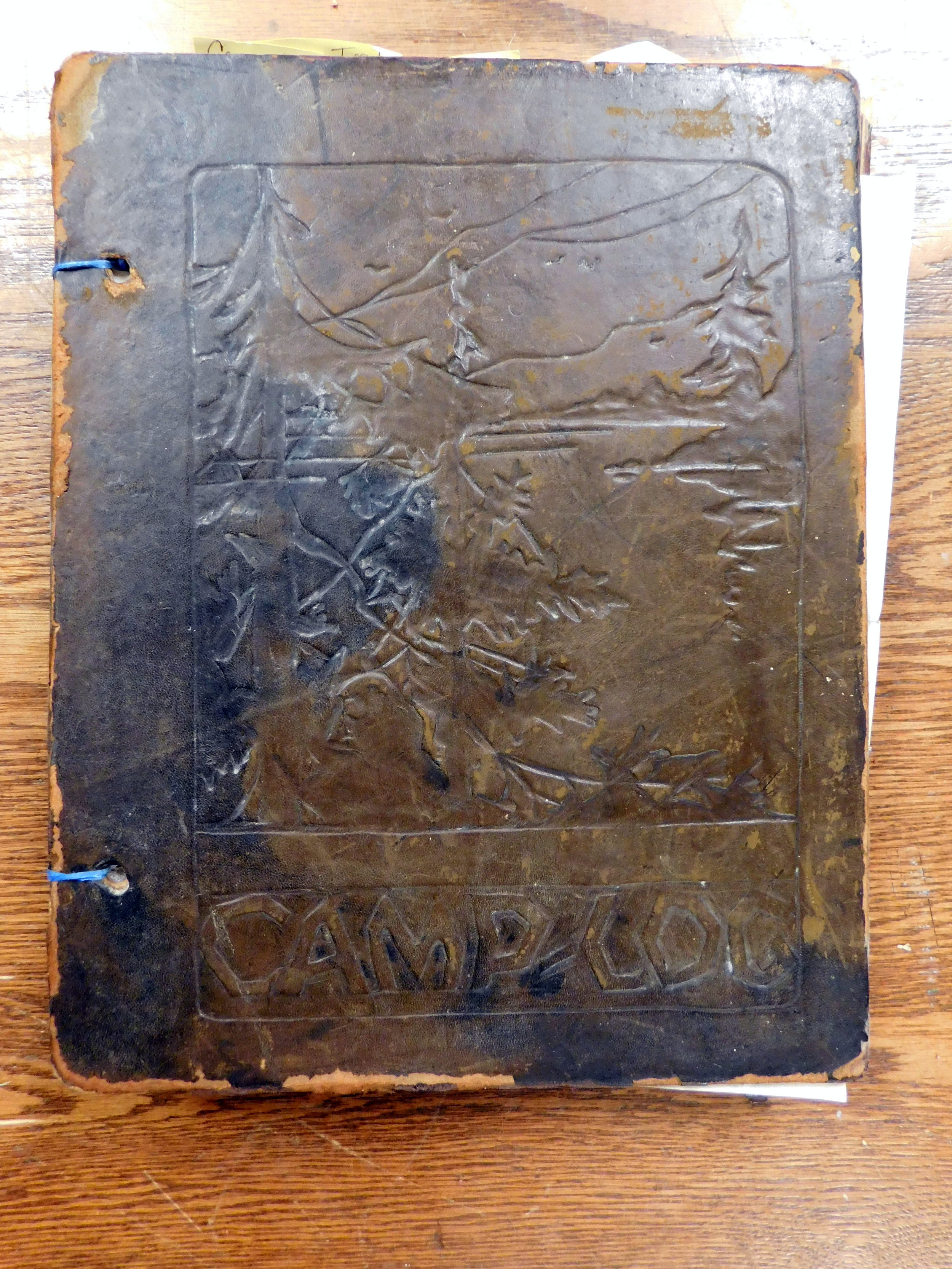 1926 The First Log Book.JPG