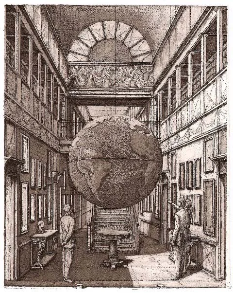 Entrance Hall with Globe without Margins