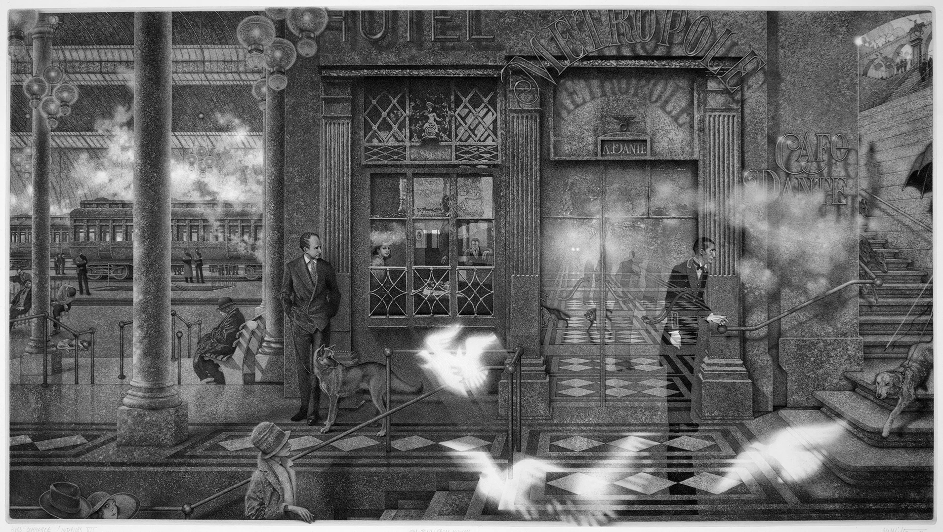 Interiors VII: The Train from Munich&nbsp;&nbsp; &nbsp;