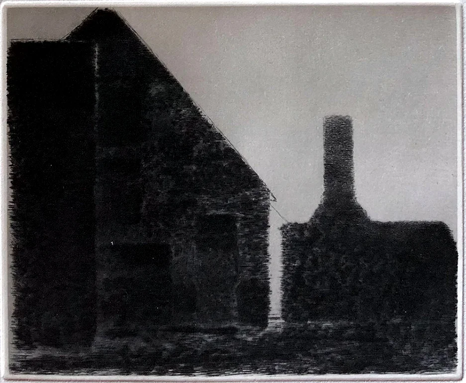 Kavallsilhuett (Evening Silhouette)