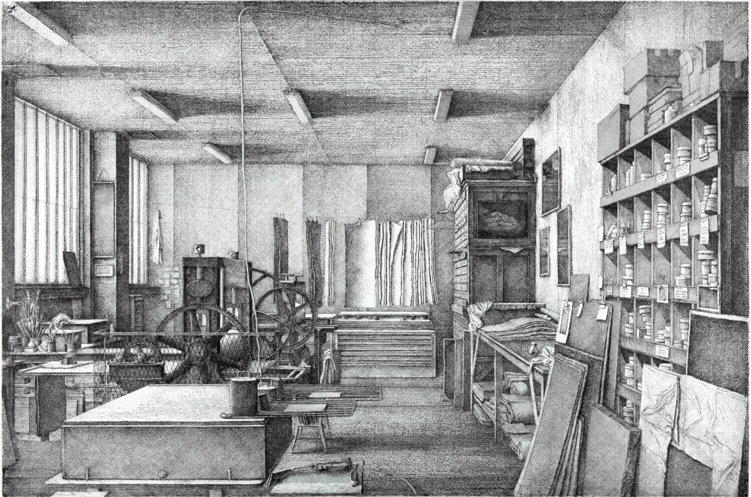 Atelier, villa du Lavoir