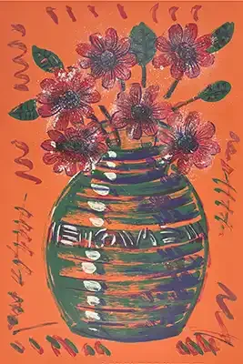 Untitled (Vase With Flowers)
