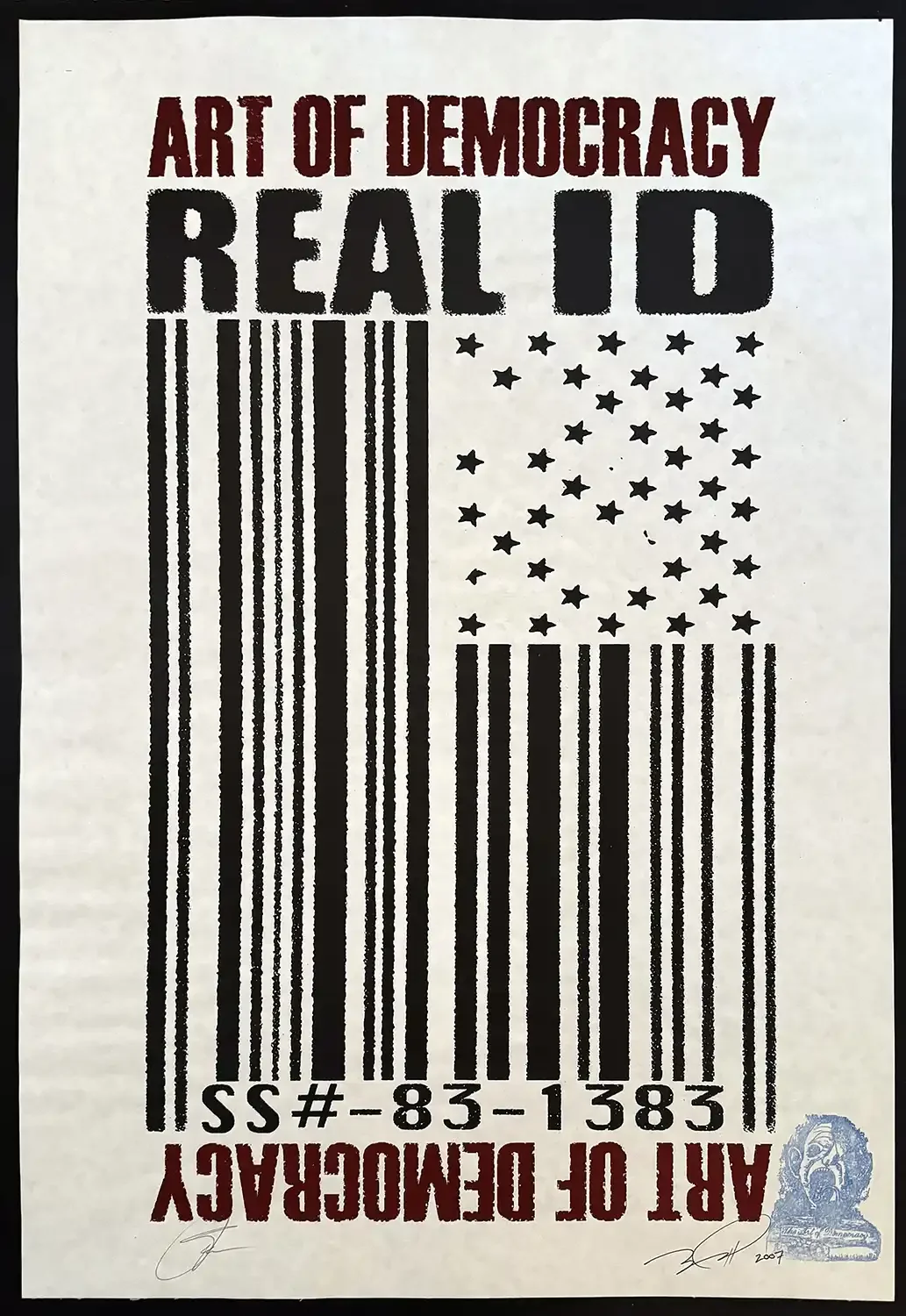 commentary on identity, surveillance, and the erosion of civil liberties in modern America