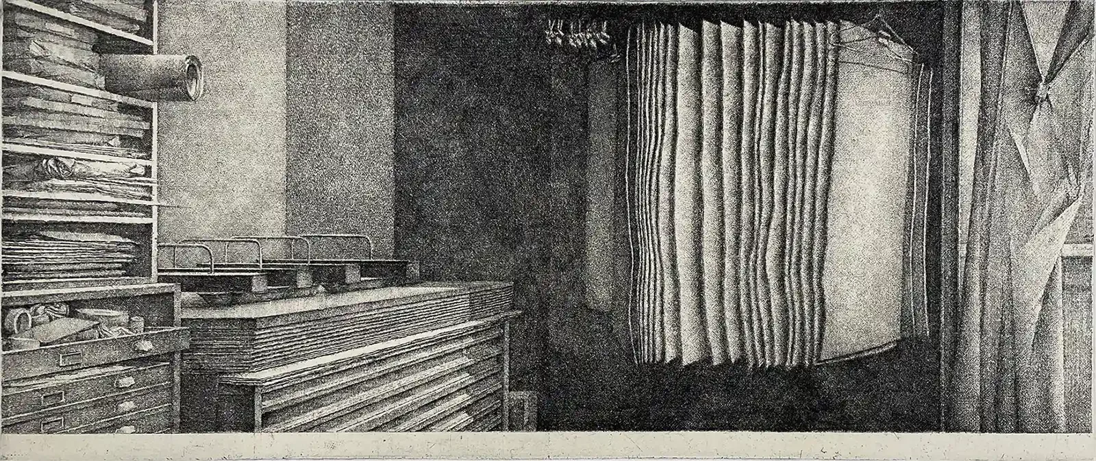 Le Séchoir de l’atelier, rue Hittorf