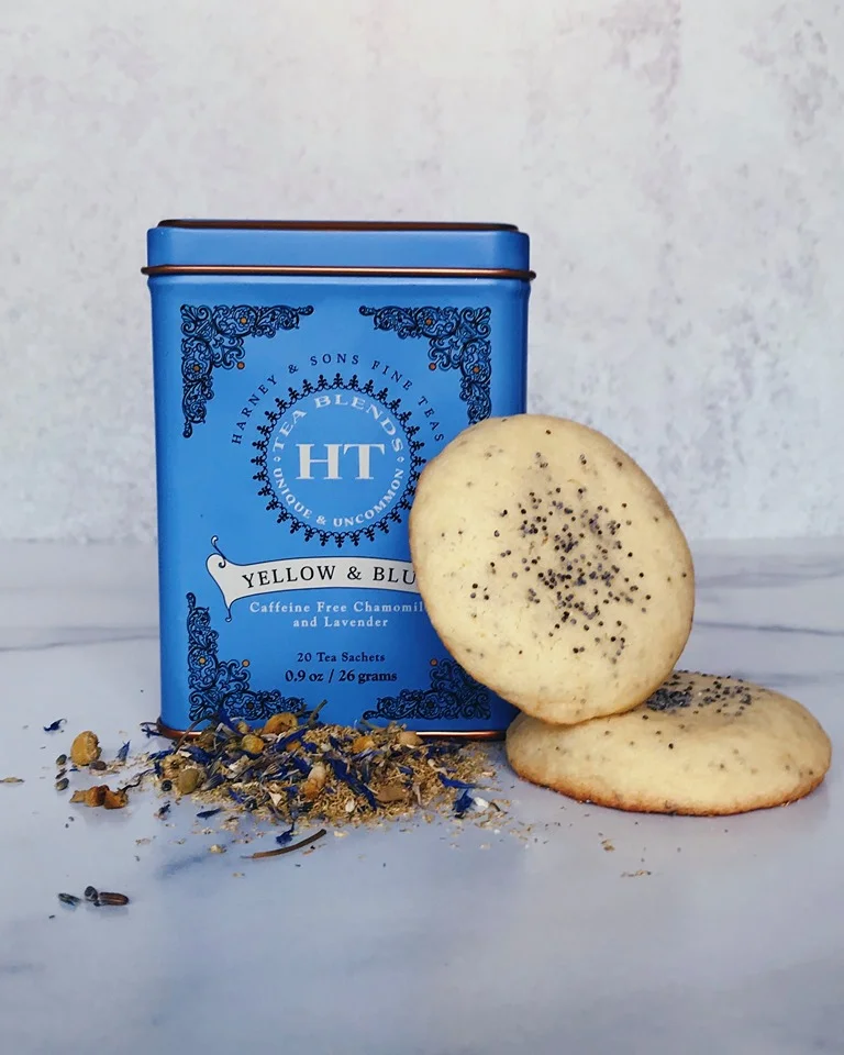 Yellow &amp; Blue Afternoon Tea