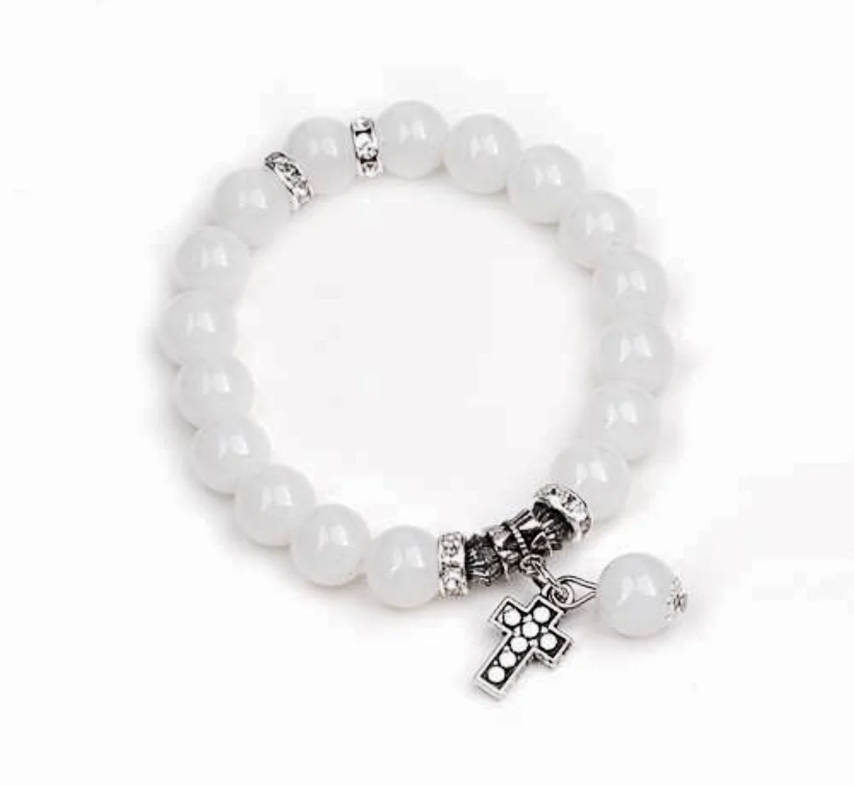Cross Pearl Bracelet Price