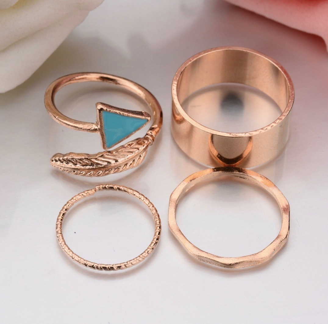 Leaf Ring Set 
