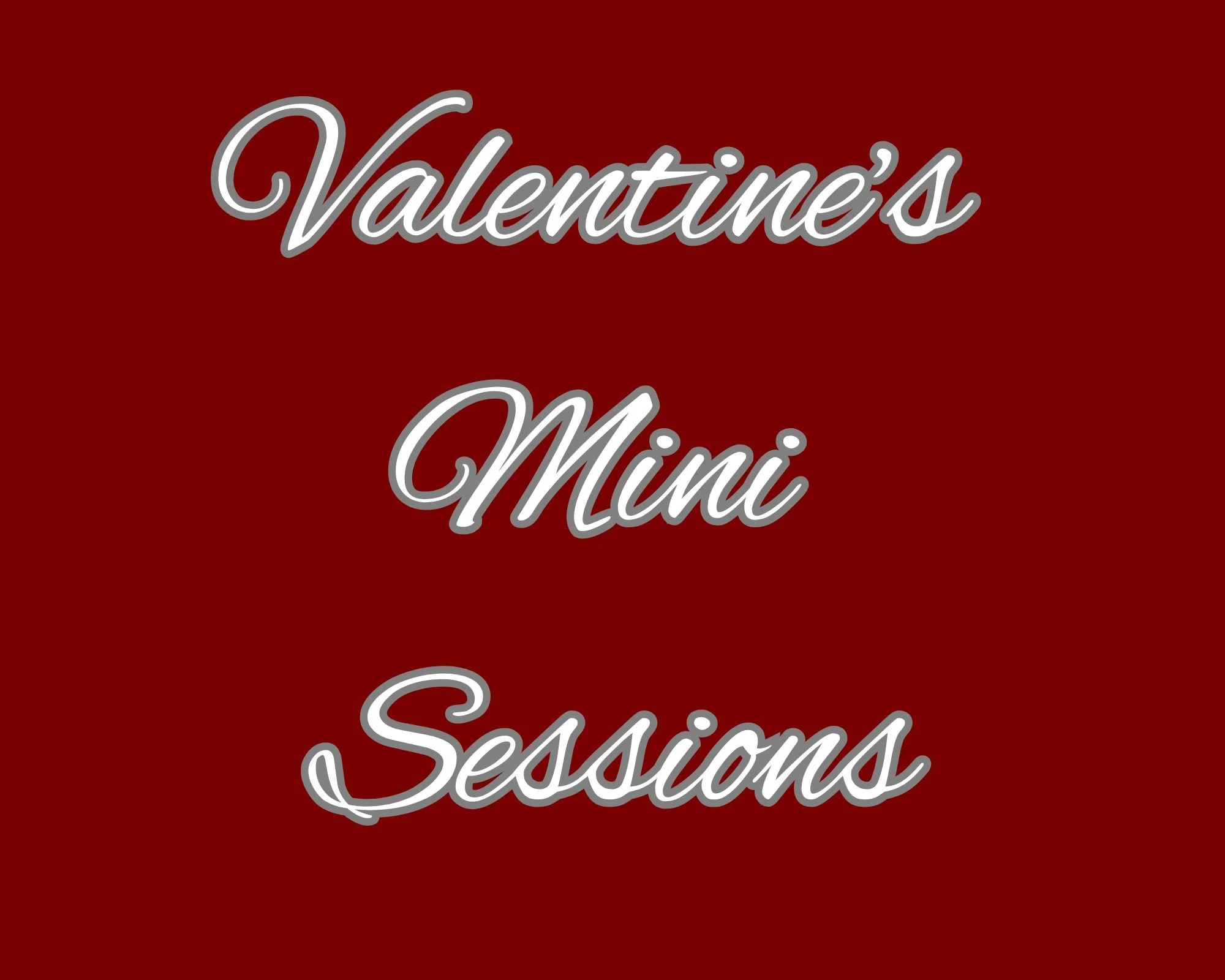 Valentine's Day Mini Session