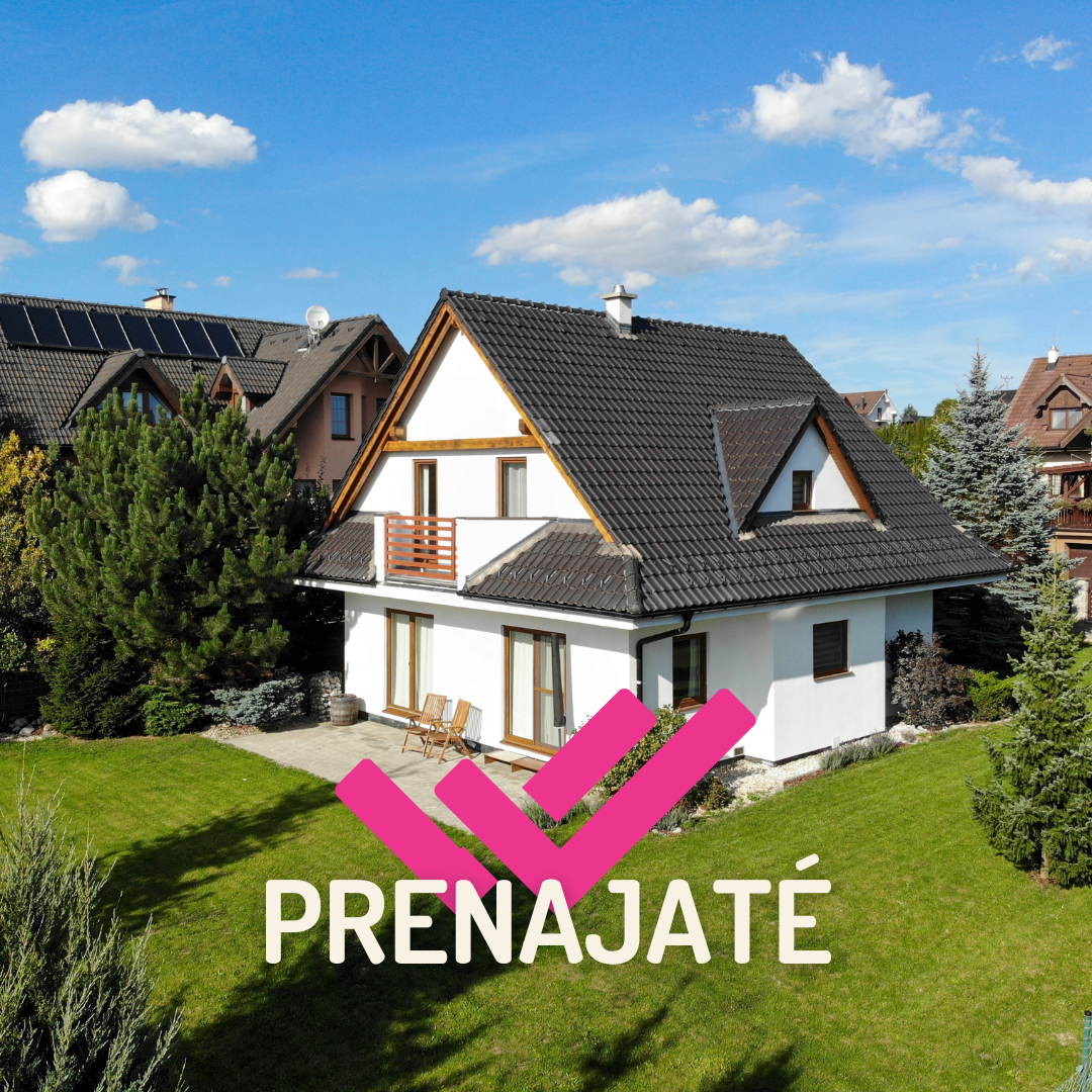 Rodinný dom na prenájom, Veľká Lomnica