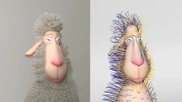 Sheep Dynamic Hair + Ear | Breakdown