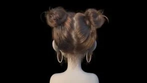 Double Buns Hair | xGen