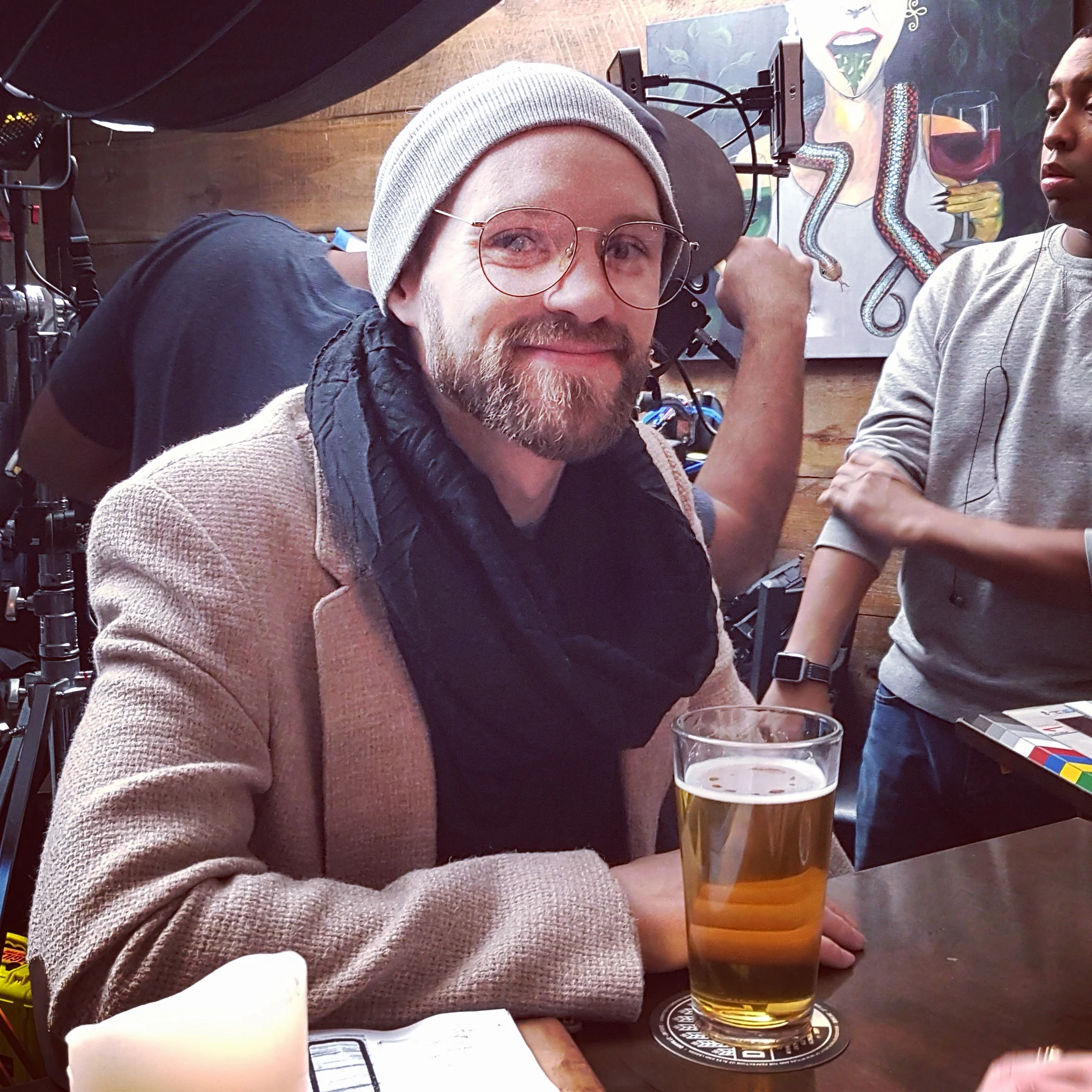 “Thrity?” BTS of my role as Tinder date 2 (aka David)