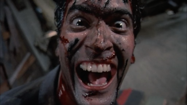 A signature Bruce Campbell look.