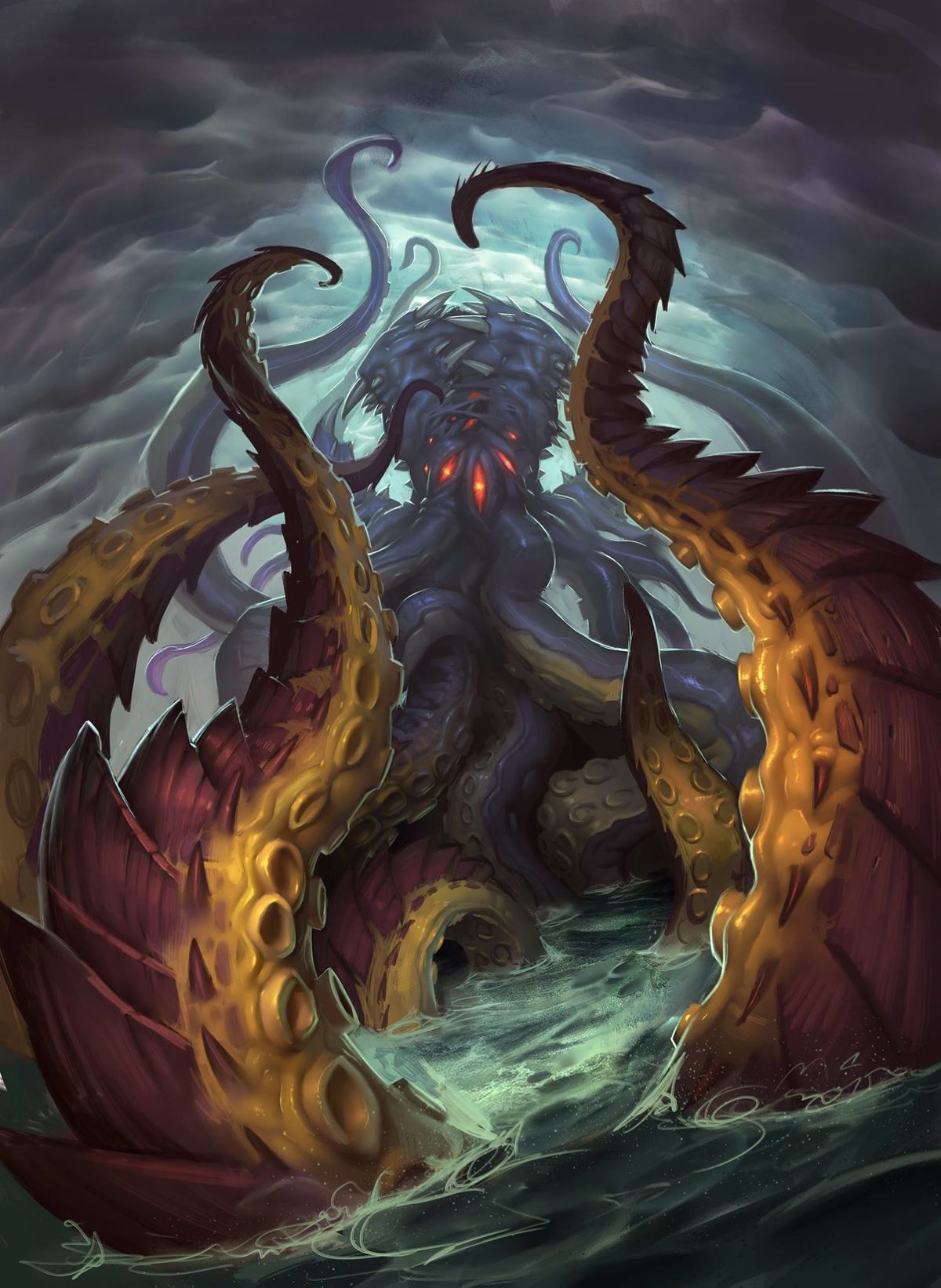 That's a big bad Old God right there...